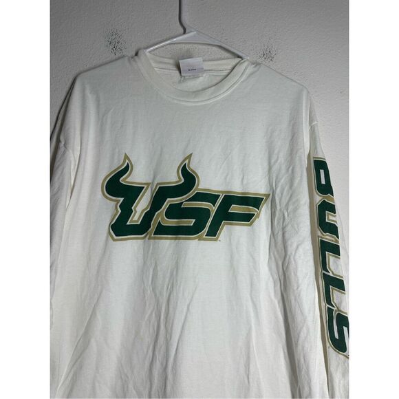 Vintage USF Bulls Champion Spell-Out Longsleeve Cotton Size XL See Description - Picture 2 of 15